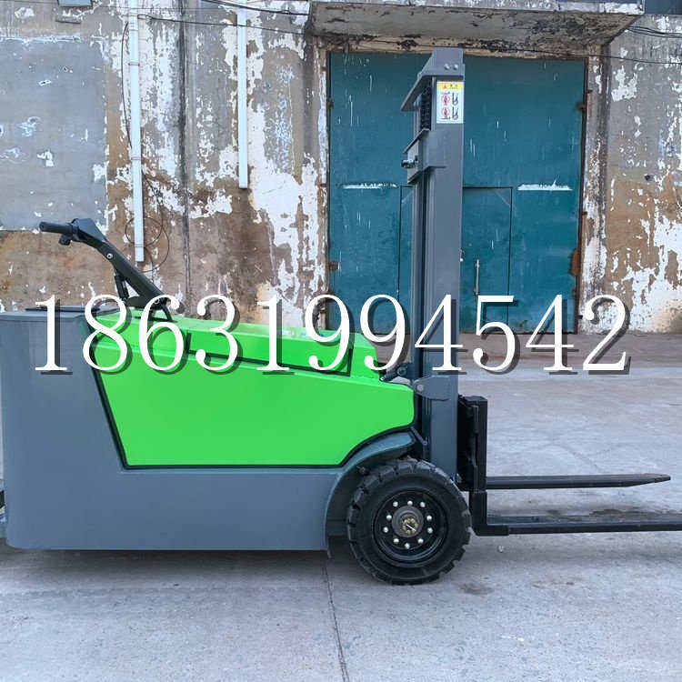 宜阳县小型电动叉车1吨2吨步行站驾式电瓶堆高充电装卸车液压升降车铲车